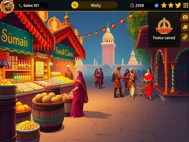 Spicy Cumin Sovereign Diwali festival event screen